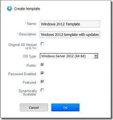 Creating Windows Template CloudStack