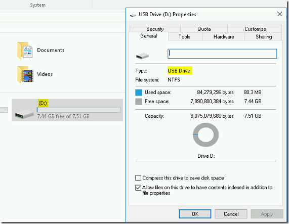 Mount USB Drive into a VM using Hyper-V