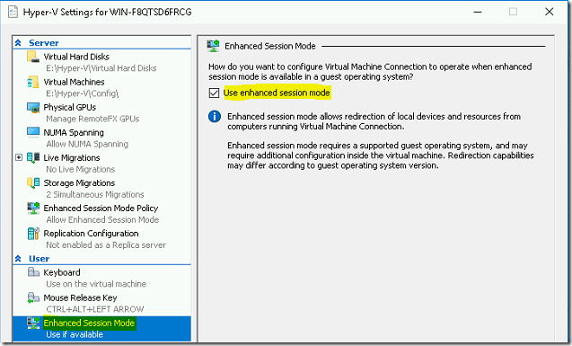 Mount USB Drive into a VM using Hyper-V