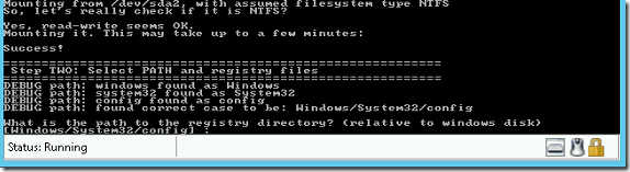 Steps to Reset administrator password for Windows Servers