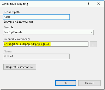 Steps to resolve 500 Internal Server Error for PHP in IIS on Windows 2016