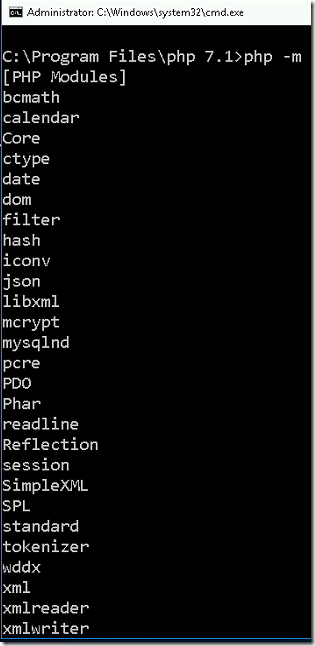 Steps to resolve 500 Internal Server Error for PHP in IIS on Windows 2016