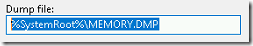 Steps to Configure the Memory Dump in Windows 2016 Server