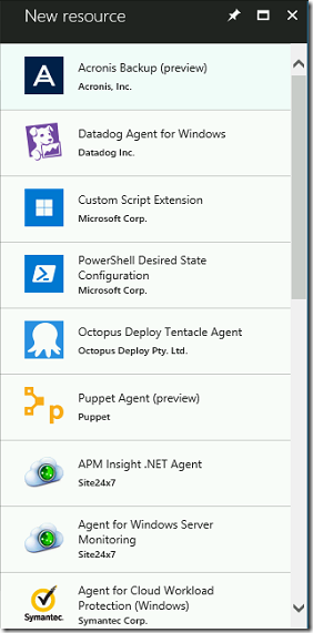 Deploy custom script through VM Extensions in Windows Azure VM