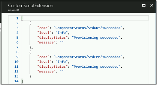 Deploy custom script through VM Extensions in Windows Azure VM