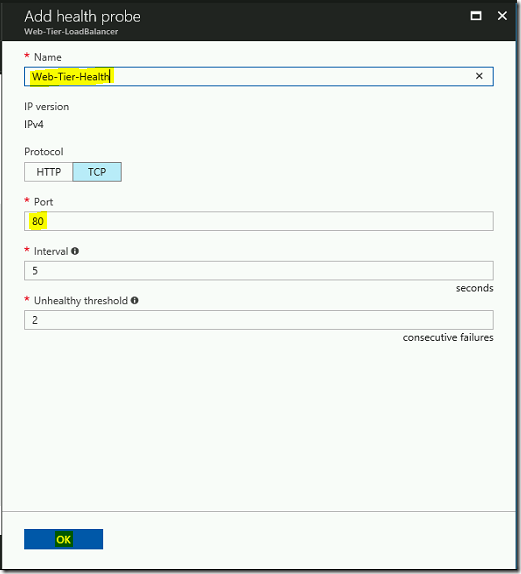 Create Azure Web Farm using Load Balancer and High Availability Set