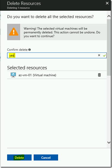 Steps to Restore Azure VM