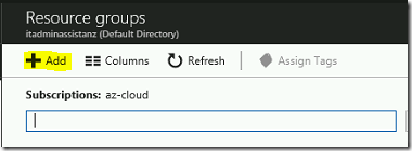 Steps to create New Active Directory forest using Azure Portal