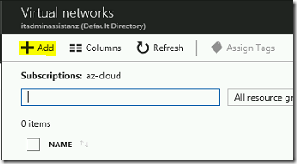 Steps to create New Active Directory forest using Azure Portal