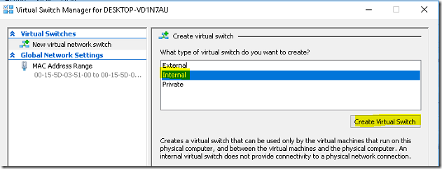 Installing MiniKube on Windows 10 using Hyper-V