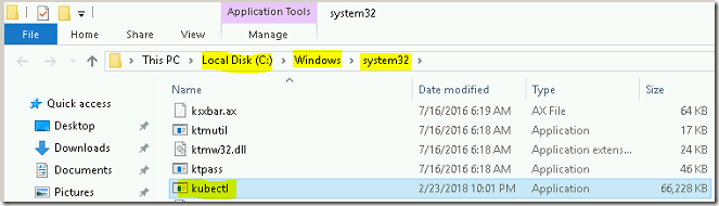 Installing MiniKube on Windows 2016 Server
