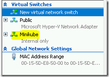 Installing MiniKube on Windows 2016 Server