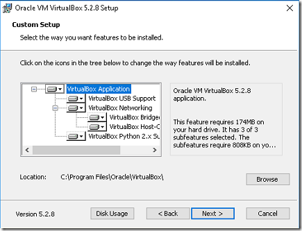 Installing Minikube on Windows 10 Home Edition using VirtualBox