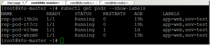 Managing the pods during node failure using replication controller