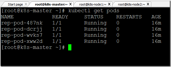 Steps to create Replica sets in the Kubernetes