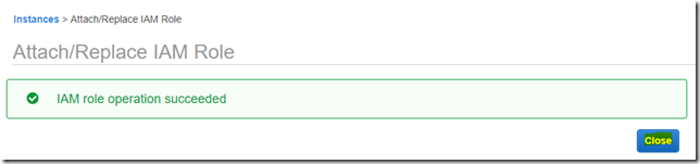 Accessing S3 bucket through EC2 instance using IAM role