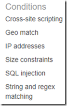 Steps to create WAF to block Geographic restrictions