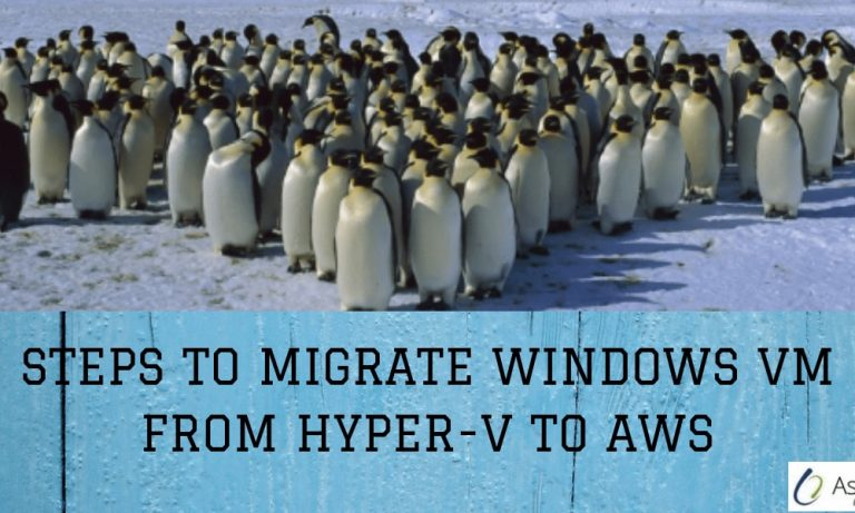 Migrate Windows VM from Hyper-V to AWS