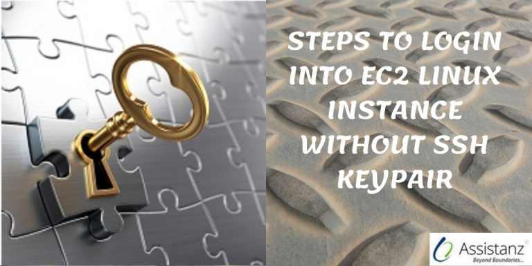 Steps to login to EC2 Linux Instance without SSH keypair