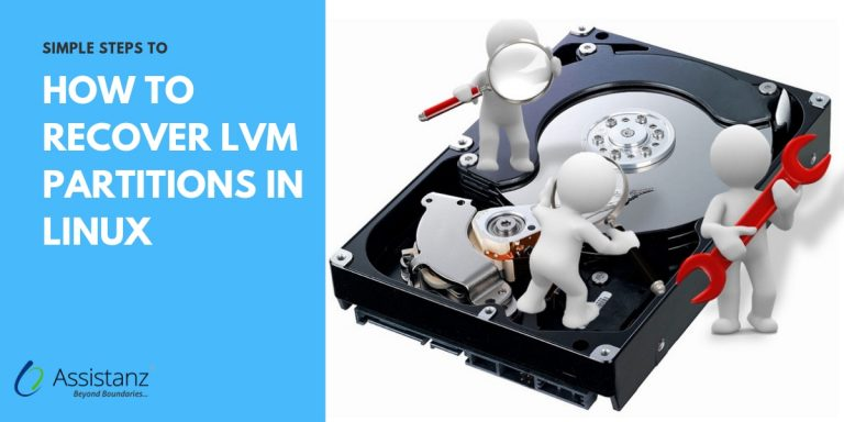 Recover LVM Partitions In Linux