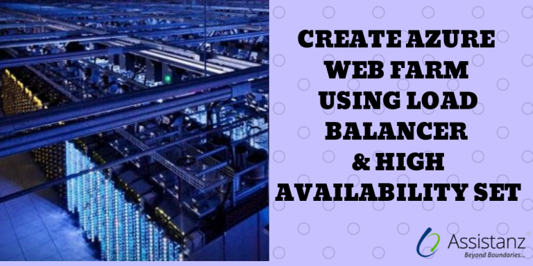 Create Azure Web Farm Using Load Balancer And High Availability Set