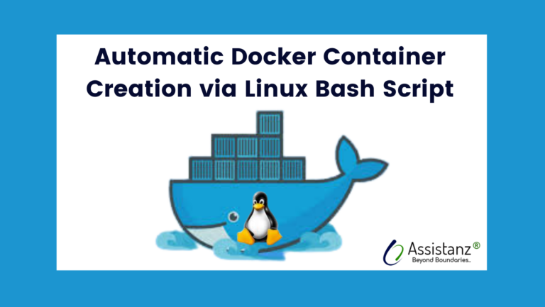 Automatic Docker Container Creation Via Linux Bash Script