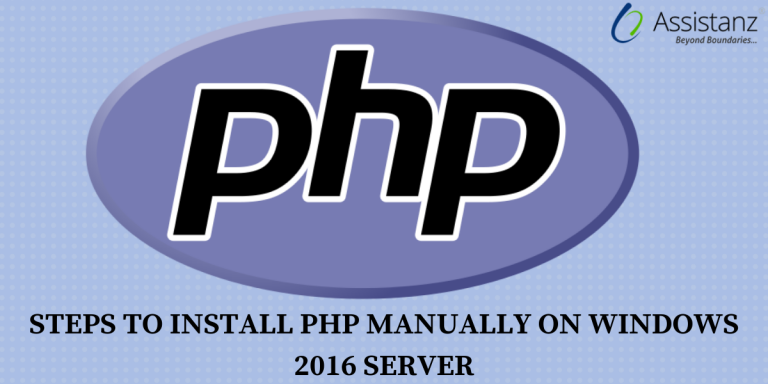Install PHP Manually On Windows 2016 Server