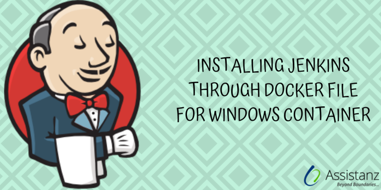 Installing JENKINS Through Docker File For Windows Container