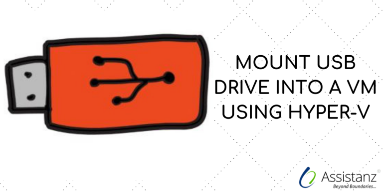 Mount USB Drive Into A VM Using Hyper-V