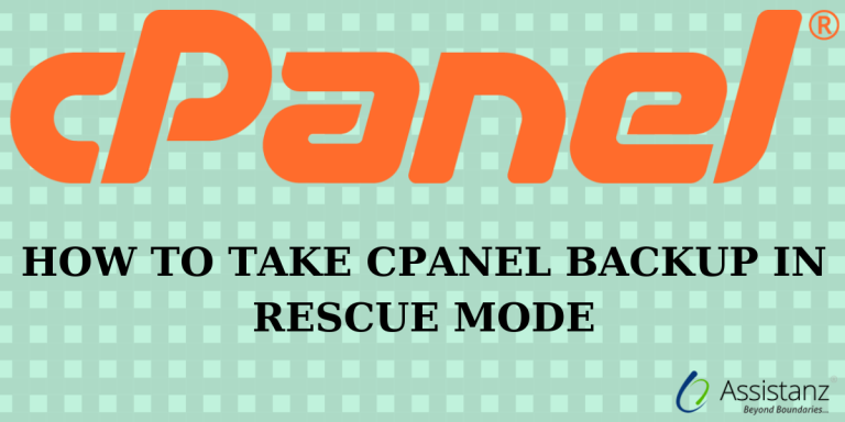 Cpanel Backup In Rescue Mode