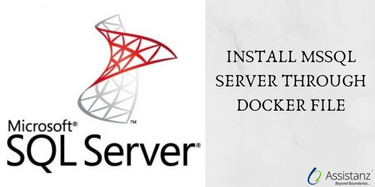 Install MSSQL Server Through Docker File