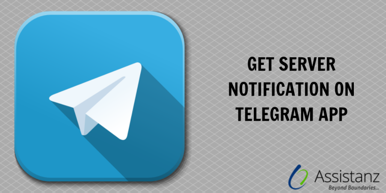 Server notification on telegram