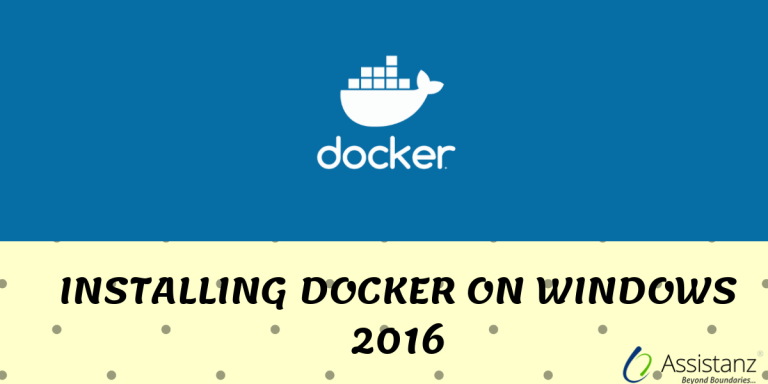 Installing docker on windows