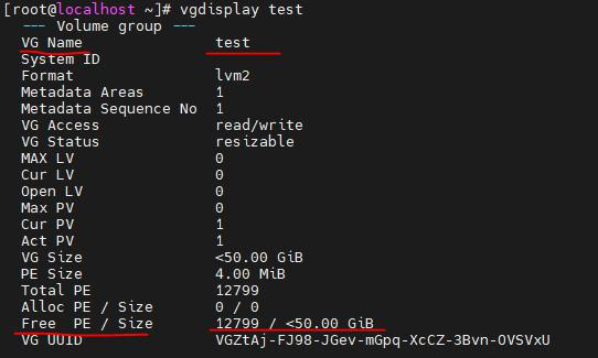 Mounting the disk in LVM on linux server